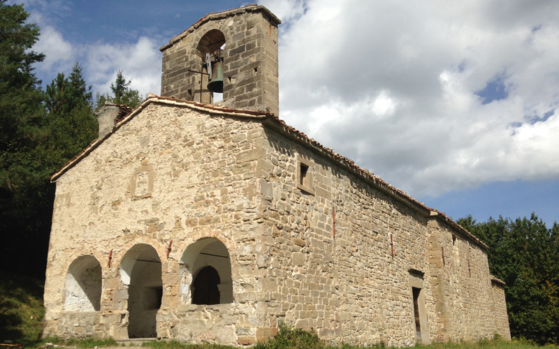 La piccola chiesa di Santa Maria